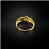 Image 2 : 1.3 DWT 10 KT Gold w/ Diamond Ring Sz: 6.5