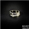 Image 1 : 8.2 DWT 14 KT Gold w/ Diamond Ring Sz: 10