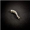 Image 3 : 0.8 DWT 14 KT Gold Pendant w/ Diamond Lining