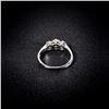 Image 2 : 2.4 DWT 14 KT Wht Gold w/ Diamonds Ring Sz: 7