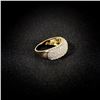 Image 3 : 2.6 DWT 10 KT Gold w/ Diamond Ring Sz: 6.5