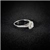 Image 3 : 1.8 DWT 14 KT Wht Gold w/ Diamond Ring Sz:7