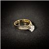 Image 3 : 3.4 DWT 14 KT Gold w/ Diamond Ring Sz: 7.5