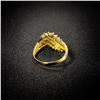 Image 2 : 3.1 DWT 14 KT Gold w/ Diamond Ring Sz: 9