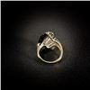 Image 2 : 6.2 DWT 14 KT Gold w/ Diamond Ring Sz: 7