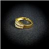 Image 2 : 2.9 DWT 14 KT Gold w/ Diamond Ring Sz: 6.5