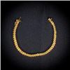 Image 3 : 6.3 DWT 14 KT Gold w/ Diamond Bracelet