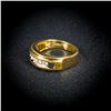 Image 2 : 4.6 DWT 10 KT Gold w/ Diamond Ring Sz:10.5