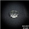 Image 1 : 2.7 DWT 14 KT Wht Gold w/ Diamonds Ring Sz: 4.5