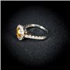 Image 2 : 4.8 DWT Plat Diamond & Gem Ring Sz: 7.5