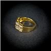 Image 2 : 5.2 DWT 14 KT Gold w/ Diamond Ring Sz: 8.5