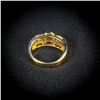 Image 3 : 5.2 DWT 14 KT Gold w/ Diamond Ring Sz: 8.5