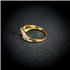 Image 2 : 2.1 DWT 14 KT Gold w/ Diamond Ring Sz: 7