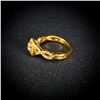Image 2 : 2.8 DWT 10 KT Gold w/ Diamond Ring Sz: 5.5