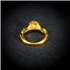 Image 3 : 2.8 DWT 10 KT Gold w/ Diamond Ring Sz: 5.5