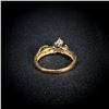Image 3 : 2.6 DWT 14 KT Gold w/ Diamond Ring Sz: 6
