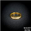 Image 1 : 2 DWT 14 KT Gold w/ Diamond Ring Sz: 6.5