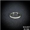 Image 1 : 1.6 DWT 14 KT Gold w/ Diamond Ring Sz: 5.5