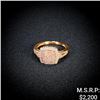 Image 1 : 1.9 DWT 10 KT Rose Gold w/ Diamond Ring Sz:6.5