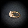 Image 2 : 1.9 DWT 10 KT Rose Gold w/ Diamond Ring Sz:6.5
