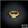 Image 1 : 2.8 DWT 14 KT Neil Lane Gold w/ Dia Ring Sz:6.5