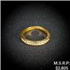 Image 1 : 2.2 DWT 14 KT Gold w/ Diamond Ring Sz: 8.5