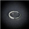 Image 2 : 1.5 DWT 14 KT Wht Gold w/ Diamond Ring Sz:9.5