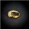 Image 2 : 1.7 DWT 10 KT Gold w/ Diamonds Ring Sz: 4.5