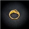 Image 3 : 2.2 DWT 10 KT Gold w/ Diamond Ring Sz: 6.5