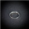 Image 3 : 1 DWT 10 KT Wht Gold w/ Diamond Ring Sz:5.5