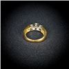 Image 3 : 2.4 DWT 14 KT Gold w/ Diamonds Ring Sz: 5