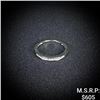 Image 1 : 0.9 DWT 10 KT Wht Gold Ring w/ Diamond Sz:7