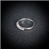 Image 2 : 1.1 DWT 14 KT Wht Gold Ring w/ Diamond Sz:7