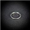 Image 3 : 1.9 DWT Plat KT Plat Ring w/ Diamond Sz:4.5