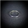 Image 3 : 1.9 DWT 14 KT Wht Gold Ring w/ Diamond Sz:8.5