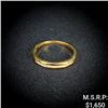 Image 1 : 1.5 DWT 14 KT Gold Ring w/ Diamond Sz: 9