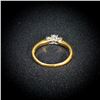 Image 3 : 2.1 DWT 14 KT Gold Diamond Ring Sz: 8.5