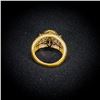 Image 3 : 4.1 DWT 10 KT Gold Diamond Ring Sz: 6.5