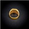 Image 3 : 10 DWT 14 KT Gold Diamond Ring Sz: 14