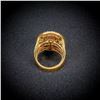Image 3 : 5.3 DWT 10 KT Gold Diamond Ring Sz: 7