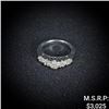 Image 1 : 2.6 DWT 10 KT Wht Gold Diamond Ring Sz: 6