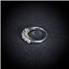 Image 2 : 2.6 DWT 10 KT Wht Gold Diamond Ring Sz: 6