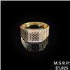 Image 1 : 3.6 DWT 10 KT Gold Ring w/ Diamonds Sz: 9.5