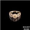 Image 1 : 2.1 DWT 14 KT Gold Diamond Ring Sz: 7.5