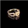 Image 3 : 2.1 DWT 14 KT Gold Diamond Ring Sz: 7.5