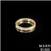 Image 1 : 1.8 DWT 14 KT Gold Ring w/ Diamond Sz: 6.5