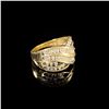 Image 3 : 2.9 DWT 10 KT Gold Ring w/ Diamond Sz: 7