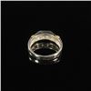 Image 2 : 5.7 DWT 14 KT Wht Gold Ring w/ Diamonds Sz: 11.5