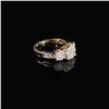 Image 3 : 2.9 DWT 14 KT Gold Diamond Ring Sz: 6.5