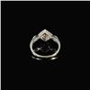 Image 2 : 1.6 DWT 14 KT Wht Gold Diamond Ring Sz: 7